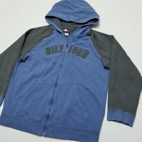 Tommy Hilfiger Jacket - Vintage - Medium - Blue Gr - Picture 6 of 12